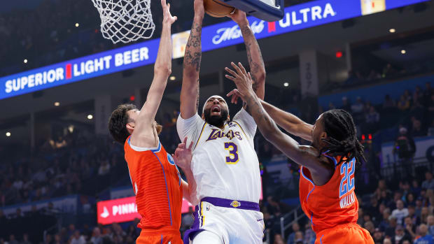 Anthony Davis, Los Angeles Lakers, Chet Holmgren, Cason Wallace, OKC Thunder